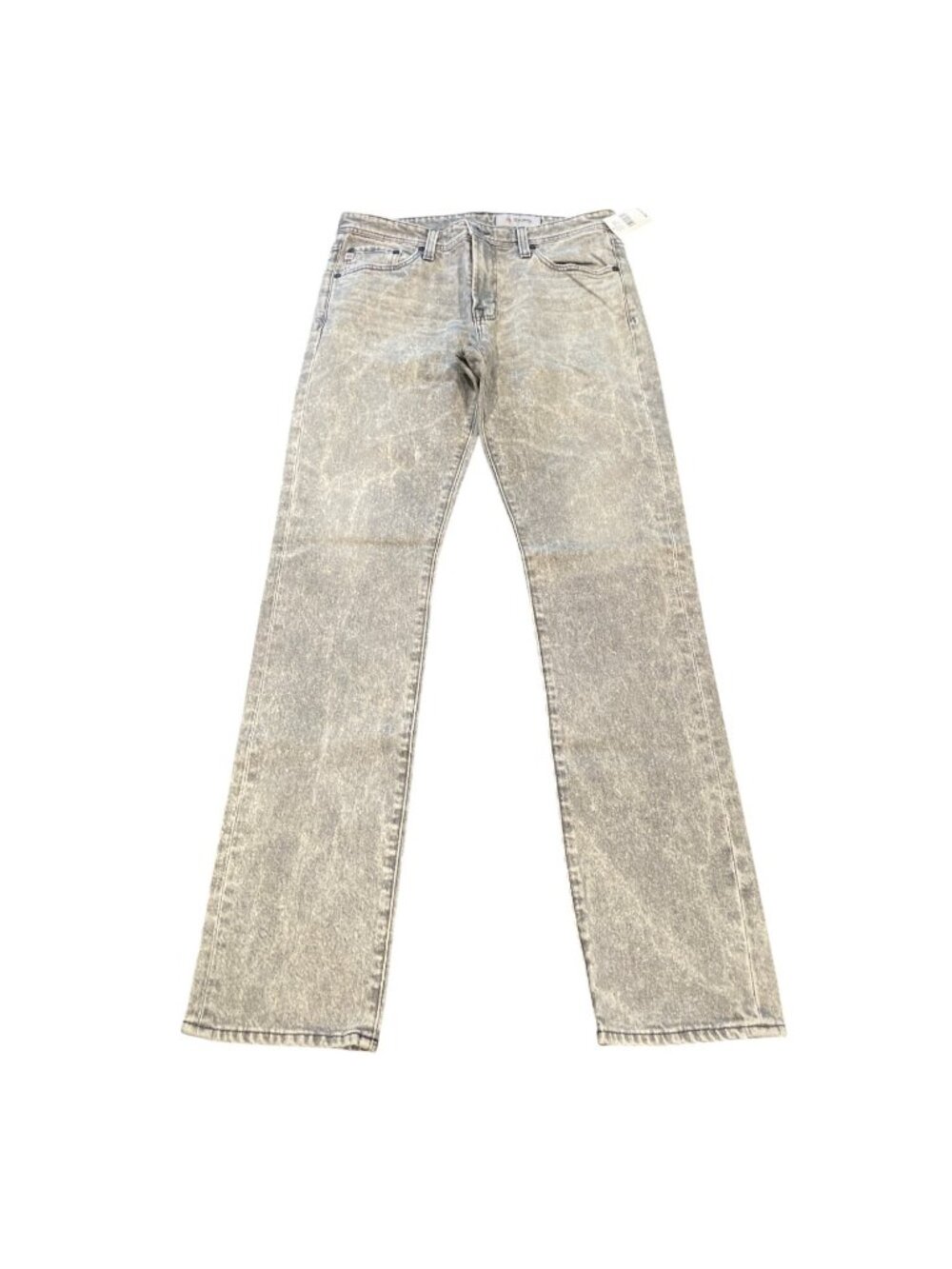 AG Everett Slim Straight Jean 32x33 Aged Wash Charcoal Gray Stretch AG-ED Denim